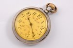 pocket watch, "Paul Buhre", Switzerland, the 20ties of 20th cent., metal, (item's weight) 136.15 g,...