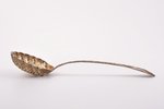 ложка для сахарной пудры, серебро, "Раковина", 950 проба, 46.90 г, 21.4 см, середина 19-го века, Фра...