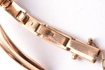 wristwatch, "Лира", USSR, the 60ies of 20th cent., gold, 583 standart, (total) 21.15 g., (dial) 2.9...