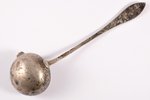 ложка для соуса, серебро, 12 лот (750) проба, 30.90 г, 18 см, Viedt, середина 19-го века, Германия...