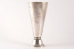cup, silver, LSSR lightweight boxing championships 1st place, 1948, 875 standard, 289.30 g, h 19 cm,...