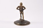 statuete, h 8.8 cm, Krievijas impērija, Polijas Karaliste, B. Henneberg Warszawa, 19. un 20. gadsimt...