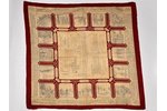 полковой платок, 71.5 x 67 см, Российская империя, начало 20-го века...