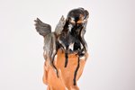figurine, "Lolita's Firebird" by Anna Brigadere fairytale, ceramics, majolica, Riga (Latvia), USSR,...