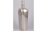 bottle, silver, "Valsts Degvīns", 875 standard, 371.35 g, engraving, 23.5 cm, by Ludwig Rosenthal, 1...