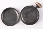 kabatas pulkstenis, "Павелъ Буре", Šveice, 19. un 20. gadsimtu robeža, metāls, 88.90 g, 6.3 x 5.1 cm...