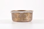 zeon cup, silver, 84 standart, engraving, 1895, 75.25 g, P. Milyukov workshop, Moscow, Russia, 12 x...