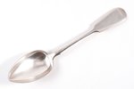 set of 6 spoons, silver, 84 standart, 1908-1917, (total) 363.35 g, Moscow, Russia, 20 cm...