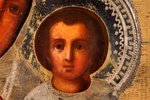 ikona, Smoļenskas Dievmāte, rāmī, dēlis, sudrabs, gleznojums, zeltījums, 84 prove, Krievijas impērij...