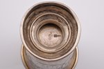 goblet, silver, 84 standard, 65.95 g, engraving, 9 cm, 1896, Minsk, Russia...