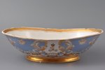 salad-bowl, porcelain, Kornilov Brothers manufactory, Russia, the middle of the 19th cent., 30.8 x 2...
