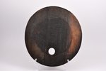 beer barrel keg top, with excise stamp, wood, Russia, the border of the 19th and the 20th centuries,...