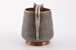 cream jug, silver, 84 standard, 207.95 g, engraving, h = 10.2 cm, Ø = 8.2 cm, P. Milyukov workshop,...