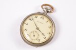 карманные часы, "Paul Buhre", Швейцария, начало 20-го века, металл, 6 x 5 см, Ø 42.7 мм, исправные...