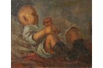 Диньгелис Станиславс (1899-1988), Спящий мальчик, 1944 г., холст, масло, 45 x 53 см...