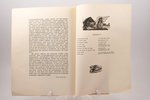 Aleksandrs Junkers, "Holzschnitte", 1942, K.Rasiņa apgāds, Riga, 15 pages with reproductions, with a...