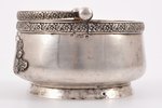 candy-bowl, silver, 875 standard, 204.85 g, Ø 11 cm, the 30ties of 20th cent., Latvia...