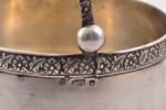 candy-bowl, silver, 875 standard, 204.85 g, Ø 11 cm, the 30ties of 20th cent., Latvia...