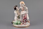 figurine, Friendship, porcelain, USSR, LFZ - Lomonosov porcelain factory, molder - Galina Stolbova,...