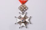 орден, Крест Признания, 5-я степень, Латвия, начало 21-го века, 63 x 40.8 мм...