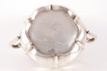 sugar-bowl, silver, 875 standard, 174.00 g, silver stamping, 7 cm, the 30ties of 20th cent., Latvia...