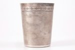 goblet, silver, 950 standard, 154.75 g, h = 9 cm, Ø = 7.4 cm, the beginning of the 20th cent., Franc...