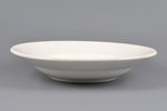 суповая тарелка, Третий рейх (фарфор - Porzellanmanufaktur Friedrich Kaestner), Ø 23.5 см, Германия,...