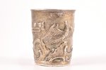 goblet, silver, 97.70 g, silver stamping, 7.9 cm, 1796, Moscow, Russia...