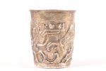 goblet, silver, 97.70 g, silver stamping, 7.9 cm, 1796, Moscow, Russia...