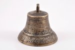ship bell, "Valday", bronze, h 9 cm, Ø 10.2 cm, weight 477.55 g., Russia, the beginning of the 20th...
