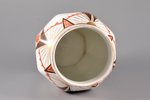vase, hand painted, porcelain, sculpture's work, M.S. Kuznetsov manufactory, handpainted by Tamara M...