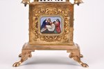 sakramentu trauks, sudrabs, 84 prove, (общий) 499.45 g, stiepļu emalja, h 39.5 cm, 1842 g., Maskava,...