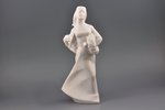 figurine, Līgo, bisque, Riga (Latvia), USSR, molder - Rimma Pancehovskaja, 1958, 29.7 cm...