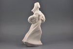 figurine, Līgo, bisque, Riga (Latvia), USSR, molder - Rimma Pancehovskaja, 1958, 29.7 cm...