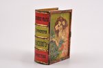 box, "Travel Soap", "Top-quality Perfumery", metal, Russia, the beginning of the 20th cent., 9 x 6.8...