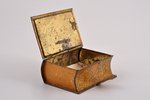 box, "Travel Soap", "Top-quality Perfumery", metal, Russia, the beginning of the 20th cent., 9 x 6.8...