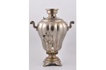 samovar, Ivan Batashev and Co Trade House, Tula, "oval shaped pear", brass, Russia, the border of th...