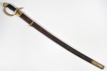 sabre, cavalry, "Andrey Sidorov", 86.8 (blade) + 13.8 (sword-hilt) cm, Russia, the border of the 19t...