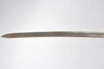 zobens, dragūna, "Andrejs Sidorovs", asmeņa garums 86.8 cm, zobena spals 13.8 cm, Krievijas impērija...