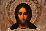 icon, Jesus Christ Pantocrator, board, silver, painting, 84 standard, Russia, 1908-1916, 17.8 x 14.3...
