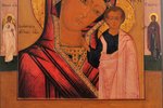 ikona, Kazaņas Dievmāte, dēlis, gleznojums, Krievijas impērija, 19. gs., 35 x 31 x 2.8 cm...