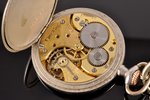 pocket watch, "Omega", Switzerland, the beginning of the 20th cent., metal, 5.7 x 4.7 x 1.4 cm, Ø 42...