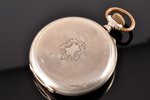 карманные часы, "K.E. Hallin Upsala", Швейцария, Эстония, рубеж 19-го и 20-го веков, серебро, 800 пр...