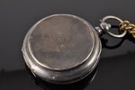 pocket watch, "Nikolay Linden", Switzerland, the border of the 19th and the 20th centuries, silver,...