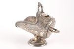 bottle holder, silver plated, Poland (?), the border of the 19th and the 20th centuries, Ø 6.6 cm, w...