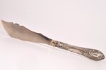 fish knife, silver, 84 standard, 41.10 g, (total weight), 20.8 cm, 1908, Moscow, Russia...