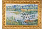 Bogdanov-Belsky Nikolay (1868-1945), "By the river Udomla", the 20ties of 20th cent., canvas, oil, 4...