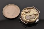 rokas pulkstenis, sieviešu, "Kenissur Prima", Šveice, 19. un 20. gadsimtu robeža, sudrabs, 875 prove...
