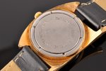 rokas pulkstenis, rets tips, "Stoļičnije", PSRS, 20gs. cent. 60-70tie gadi, zeltījums, (aproceh) 22...