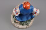 figurine, Soloha, porcelain, Riga (Latvia), USSR, Riga porcelain factory, molder - Leon Tomoshitsky,...
